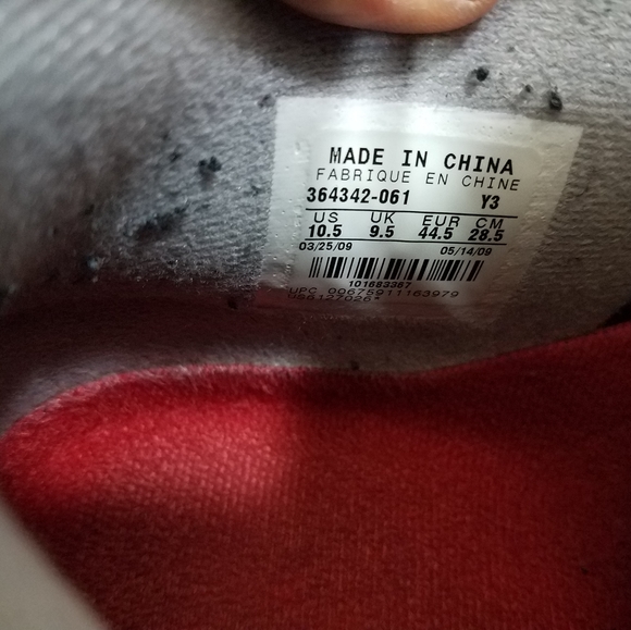 Nike Air Jordan Fusion (AJF 4) Bred/  Black Cement - Picture 3 of 12